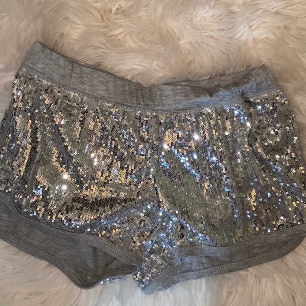sequins shorts